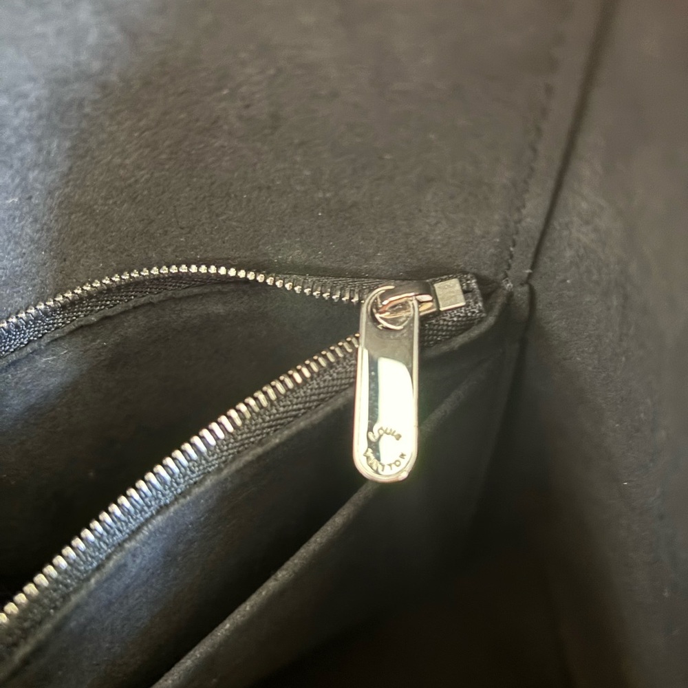Louis Vuitton Black Leather Tote - Picture 8 of 14